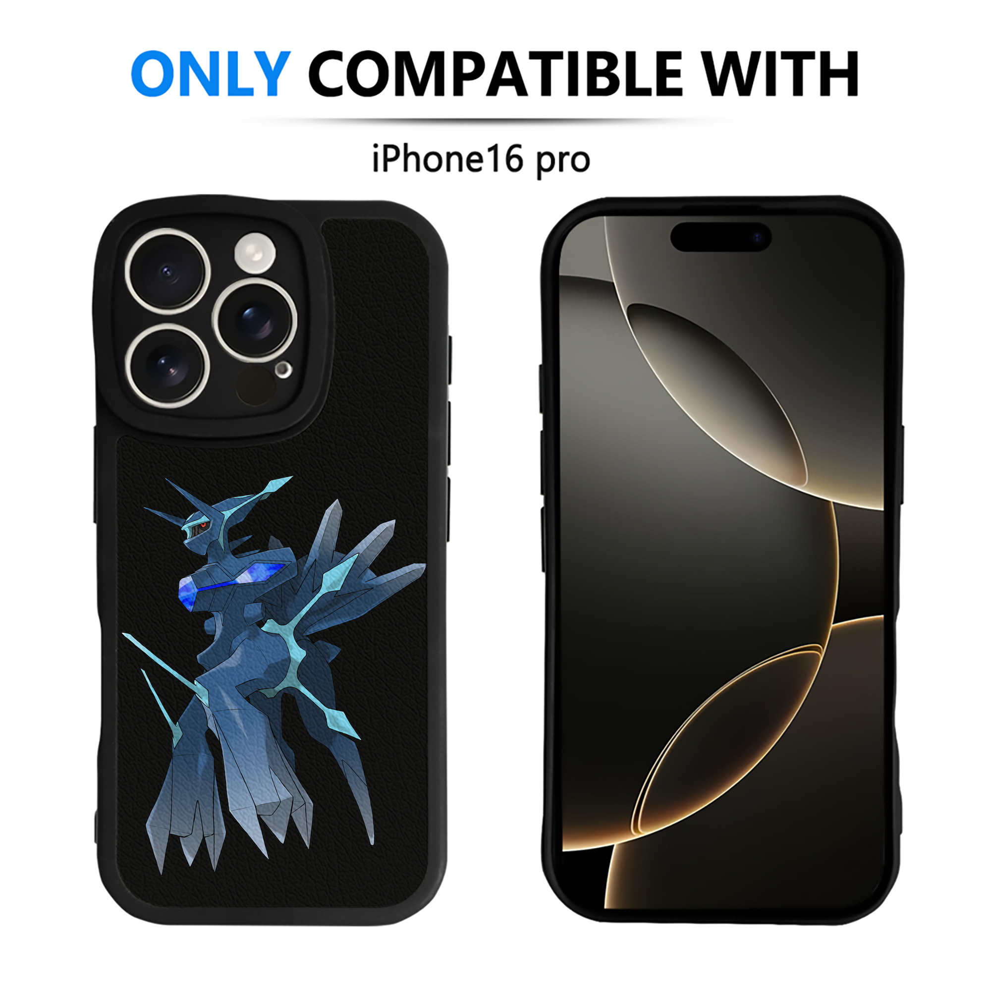（画像用） ポケットモンスター Pokémon 【iPhone 16シリーズ対応】シリコンスマホケース（レザー調） 材質：シリコン